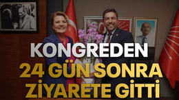 Kongreden 24 gün sonra ziyarete gitti